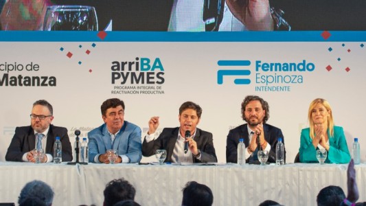 Axel Kicillof lanzó un programa para "potenciar el poderío productivo de la pymes"