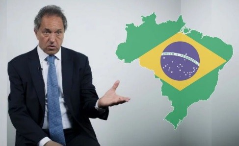 Scioli dijo que trabajará para que se concrete un encuentro entre Fernández y Bolsonaro