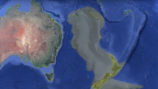 Revelan cómo surgió y desapareció Zelandia, "el séptimo continente"