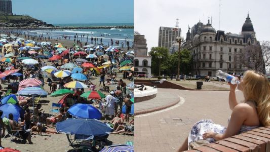 Fin de semana caluroso: máxima de 35°