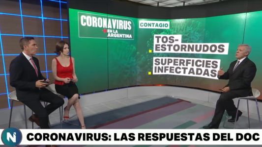 Pondrán en cuarentena a los pasajeros que viajaron cerca del hombre que dio positivo de coronavirus