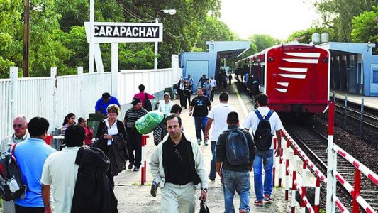 Carapachay: murió al caer en las vías del tren cuando le robaban el celular