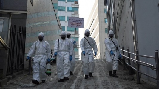 Coronavirus: desinfección Gangnam style