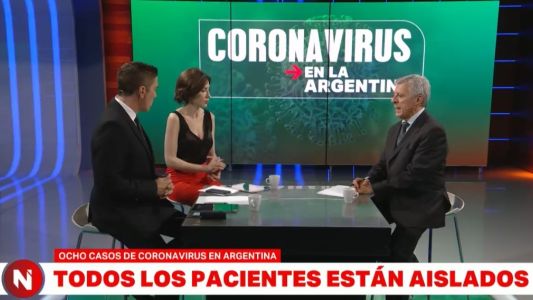 Coronavirus: hay ocho casos confirmados en Argentina