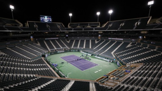 Coronavirus: cancelaron el torneo de tenis de Indian Wells