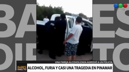 Pinamar: una pareja de turistas agredió a un policía