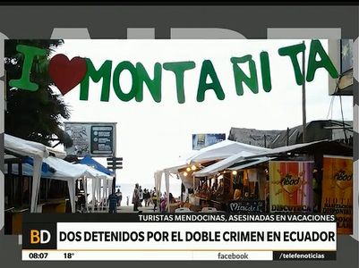 Cómo es Montañita, el lugar donde fueron asesinadas las dos turistas mendocinas.
