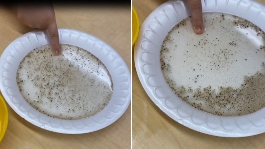 Coronavirus: el experimento casero de una maestra para enseñar a sus alumnos la importancia de lavarse las manos