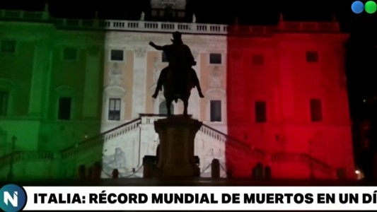 Drama en Italia: murieron 475 personas en las últimas 24 horas por coronavirus