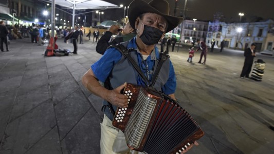 El coronavirus angustia a los mariachis mexicanos