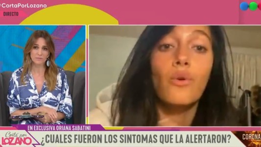 Oriana Sabatini contó cómo atraviesan el coronoavirus con Paulo Dybala en Italia