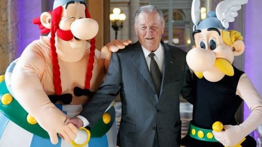 Murió Albert Uderzo, el dibujante de Astérix