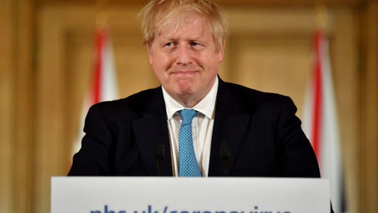 Boris Johnson, el primer ministro del Reino Unido, tiene coronavirus