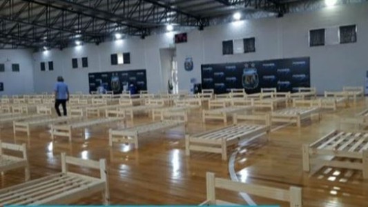 La AFA puso a disposición el predio del futsal en Ezeiza con 120 camas