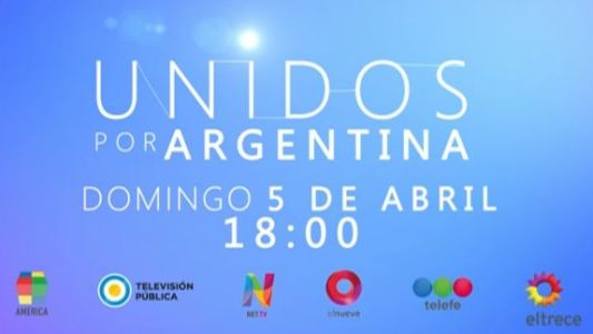 Coronavirus: todos los canales de aire se unen este domingo en un especial solidario