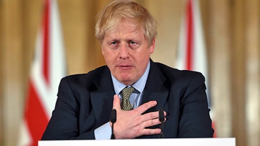 Alerta en Reino Unido: Boris Johnson, enfermo de coronavirus, fue hospitalizado como "medida de precaución"