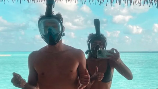 Cuarentena en el paraíso: la pareja que estaba de luna de miel y quedó aislada en las Islas Maldivas