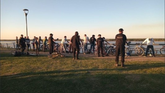 Rosario: detuvieron a 25 pescadores por violar la cuarentena