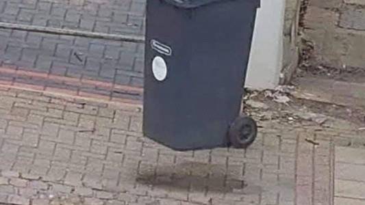 Desafío viral de cuarentena: el tacho de basura volador que arrasa en las redes sociales