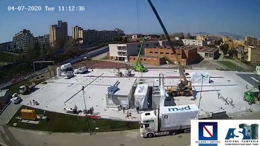 Coronavirus: Los italianos también hacen hospitales en tiempo récord