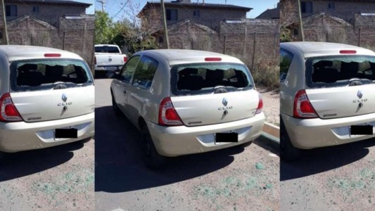 Mendoza: médica fue a operar y le destrozaron el auto