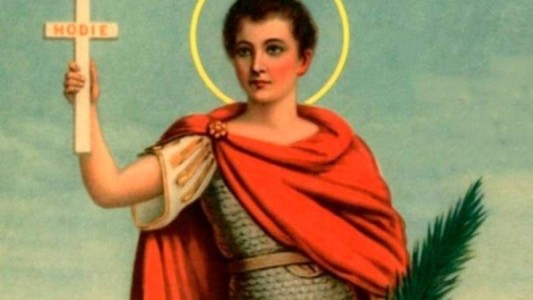 San Expedito: celebración atípica con pocas personas en la puerta y muchos fieles desde su casa de manera virtual