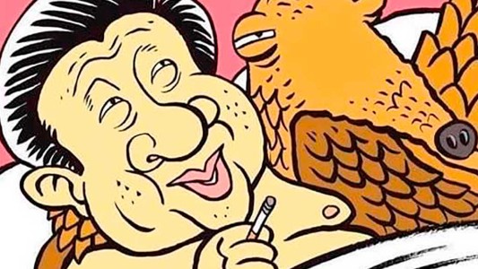 El presidente chino y un pangolín en la cama: polémica tapa de Charlie Hebdo
