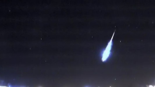 Impactantes imágenes del meteorito gigante que cayó al sur de Brasil