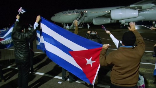 Coronavirus: Médicos cubanos bienvenidos en Sudáfrica