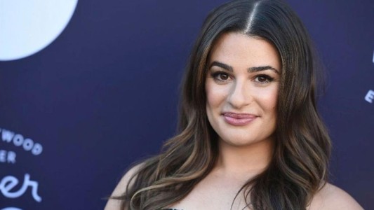 Por primera vez, Lea Michele mostró su pancita de embarazada
