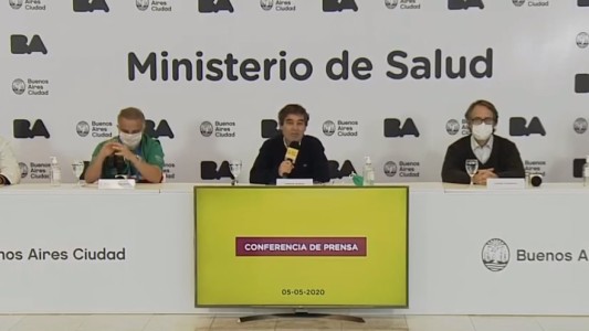 "No creemos en el concepto del contagio controlado", dijo el ministro de Salud porteño