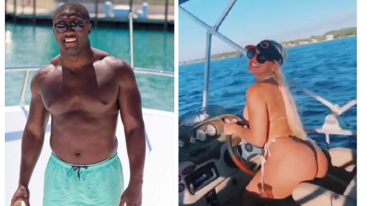 Fiesta con una actriz porno en un yate: el escándalo de una estrella de la NFL