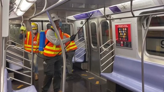 Coronavirus: Una medida inédita en el subte de Nueva York
