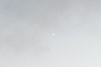Una luz blanca desconcertó a los habitantes de varias ciudades de la Costa