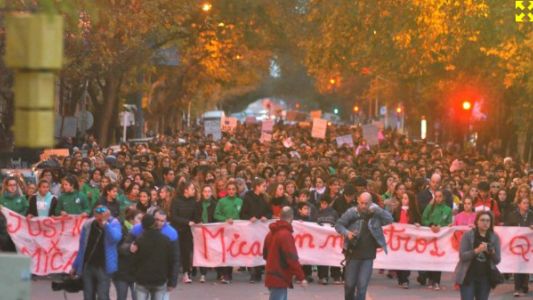 Multitudinaria marcha en Bahía Blanca para pedir justicia por Micaela