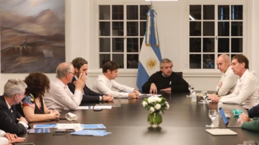 El Presidente está reunido con Kicillof y Rodríguez Larreta para evaluar el aislamiento