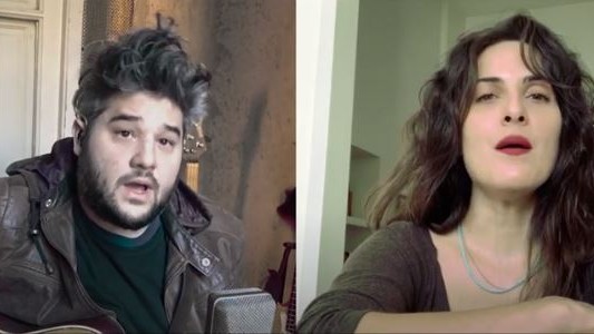 VIDEO: Julieta Díaz canta en cuarentena