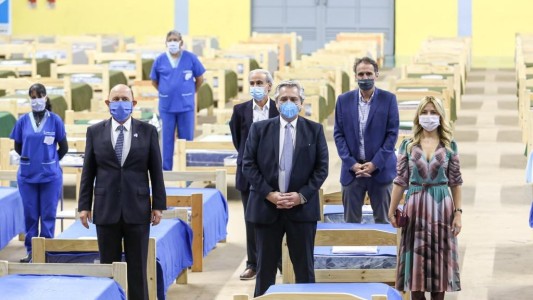 Alberto Fernández recorrió hospitales y firmó acuerdos de obras en Formosa