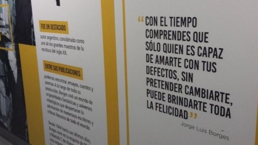 Homenajearon a Borges... con frases que no eran de Borges