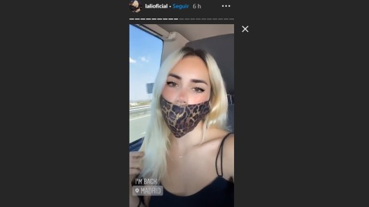 Lali Espósito está en Madrid para terminar las grabaciones de Sky Rojo