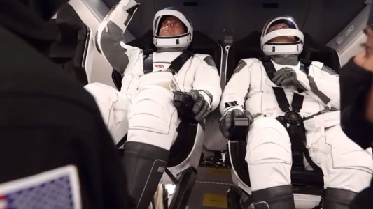 En vivo: la NASA y SpaceX realizan el histórico lanzamiento de la Crew Dragon
