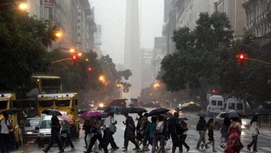 LLuvias hasta el lunes próximo; máxima de 16 grados