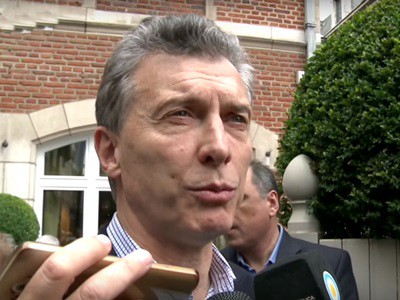Macri: lo que dijo el Papa sirve "para que no haya más intermediarios"