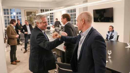 Alberto se reunió con Larreta: este jueves anuncia la extensión de la cuarentena