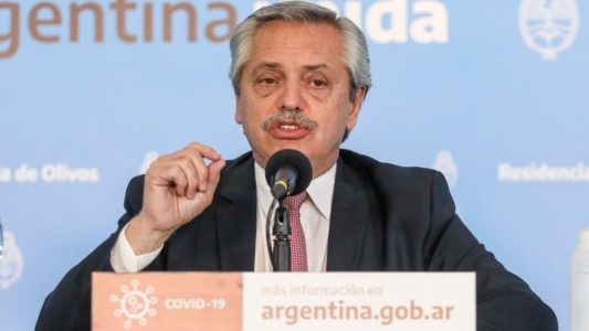 Alberto Fernández: "No estoy seguro si tocamos el pico o si puede ser mayor"