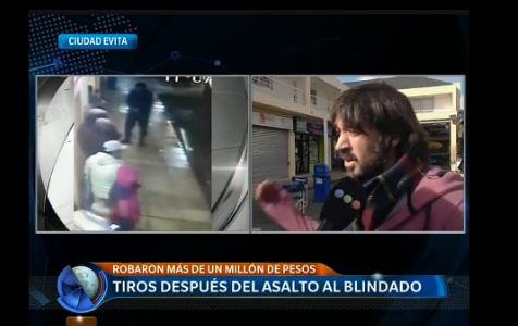 Golpe comando a un camión blindado: se llevaron más de 1 millón de pesos