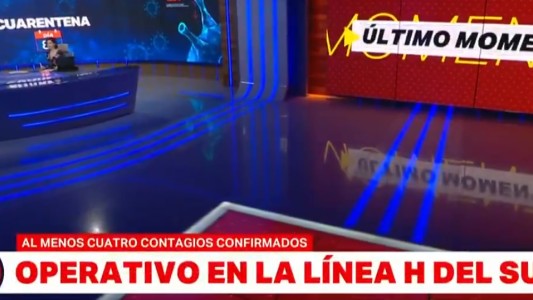 La línea H del subte porteño interrumpida por tres contagios de coronavirus