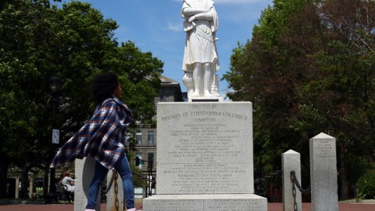 EE.UU.: decapitan una estatua de Cristóbal Colón, considerado símbolo del racismo