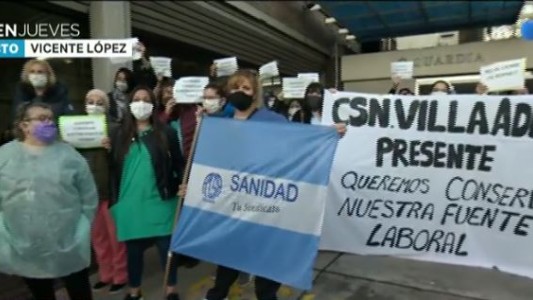 Dos clínicas clausuradas en Vicente López: más de 500 empleados temen por su fuente de trabajo