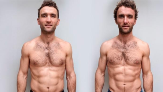 El desafío de los gemelos: compararon sus cuerpos tras seguir uno dieta vegana y el otro carnívora